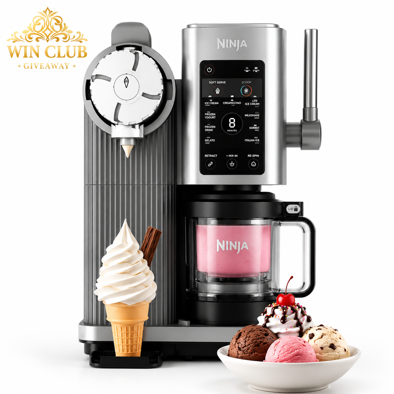 Ninja CREAMi  Ice Cream Maker 